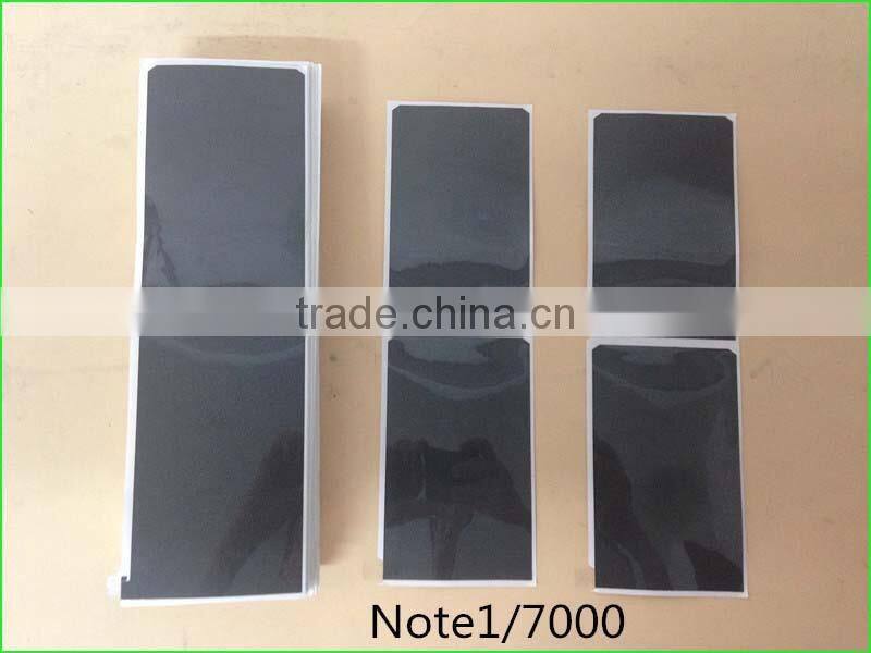 LCD adhesive for samsung note lcd backing, lcd repairing adhesive sticker on the back of LCD