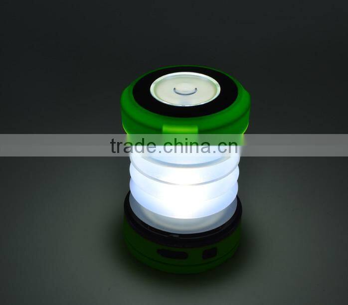 Telescopic camping light Dynamo Camping LED Light telescopic camping lantern