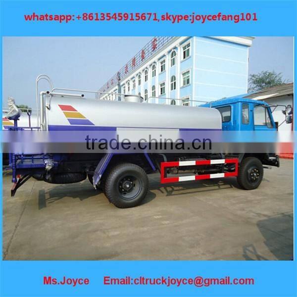 water tank truck for sale in dubai,6000 liter water tank truck from Hubei,China