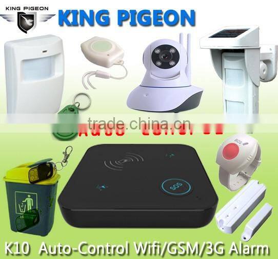 The Most Popular Low Cost Wireless GSM Alarm System with Wifi Camera