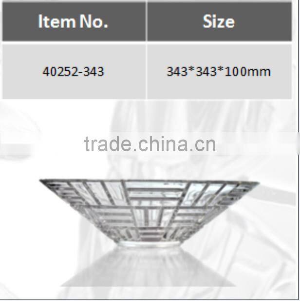 Home utensils China wholesale glassware glass bowl set