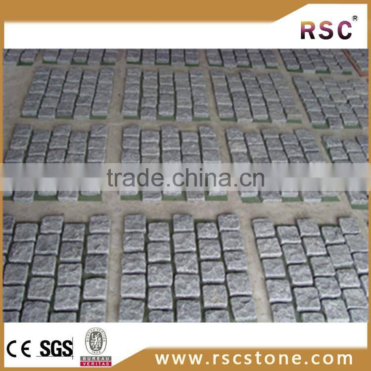 Driveway stack paving stone mesh tile