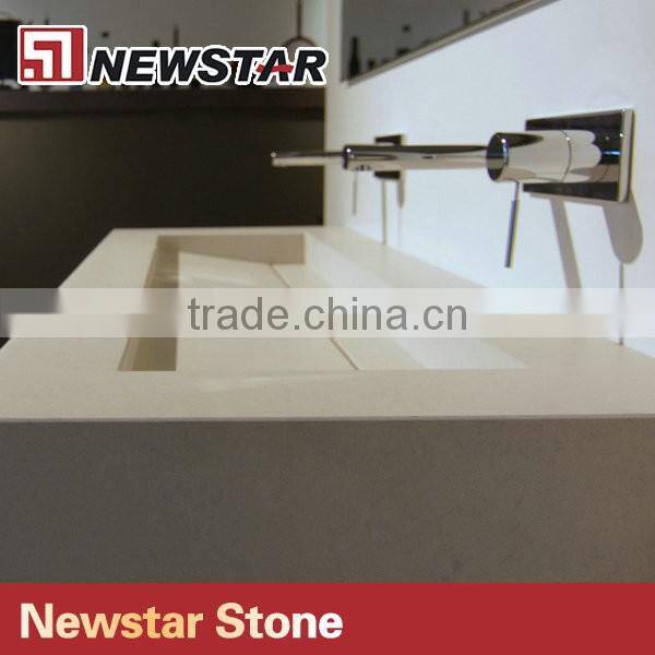 Newstar hotel bathroom vanity quartz countertop