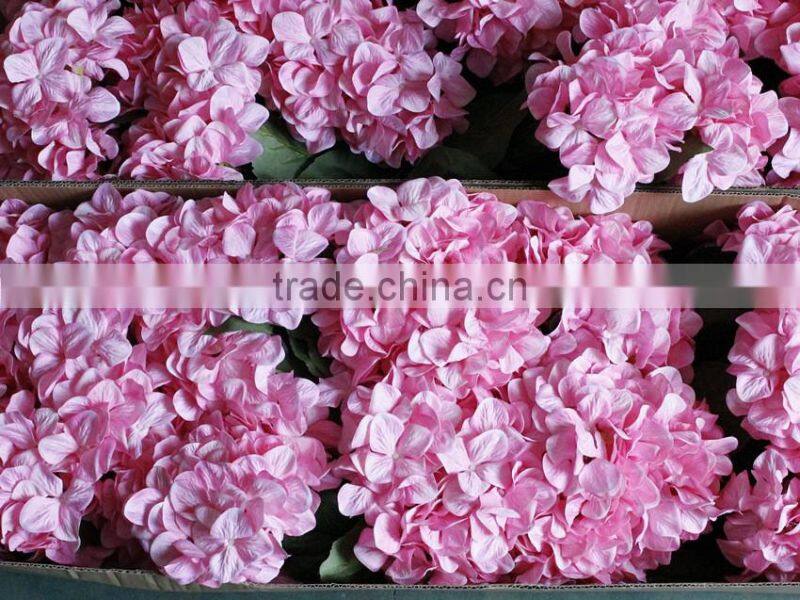 Wholesale artificial silk Hydrangea wedding decoration flowers
