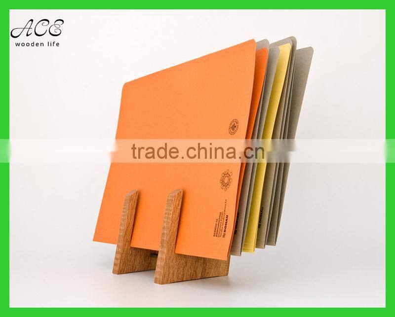wooden file rack