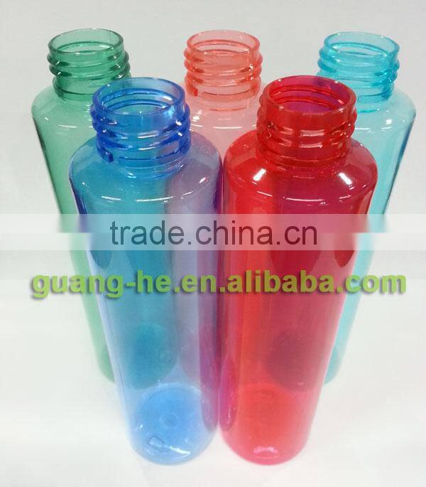 150ml Biodegradable colorful non-toxic cosmetic packaging pla plastic bottle