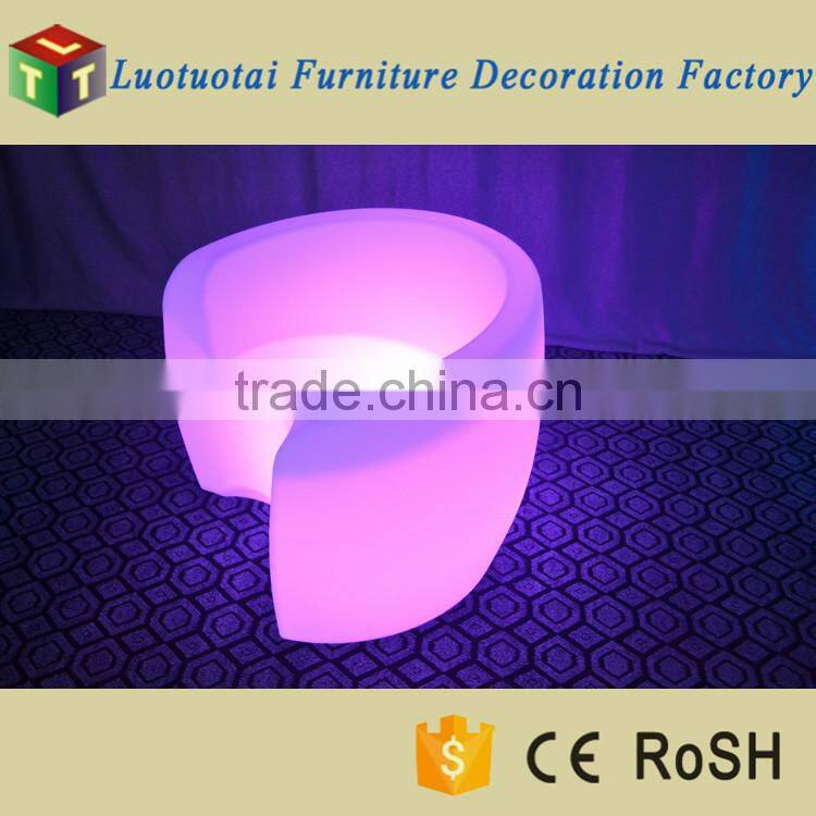 Furniture Factory Wholesale Rechargeable Color Changing Light Up Sofa LED