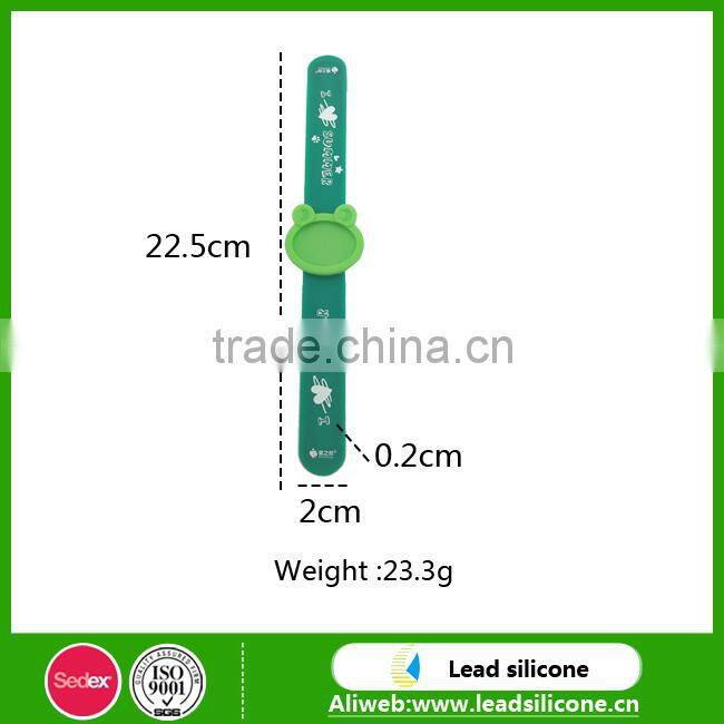 Without Clocks And Watches Silicone Children Slap Watch