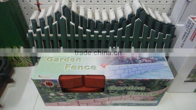 Plastic Garden Fence, HD7015,2015 hot selling