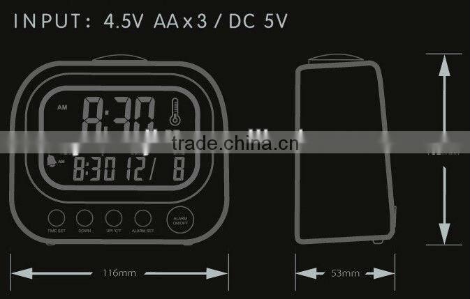 Supply creative Mini alarm clock / LED display clock