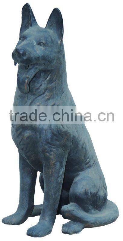 garden decoration cast iron deer