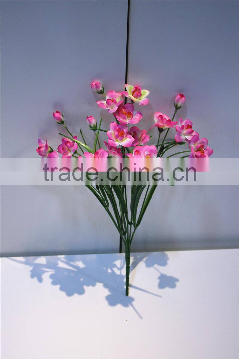 Home garden decoration 30cm hight red small Criste Marine artificial wedding flowers EXLH03 0401