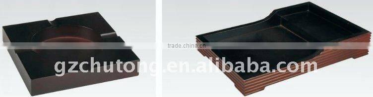 Newest hotel supplies wood dustbin