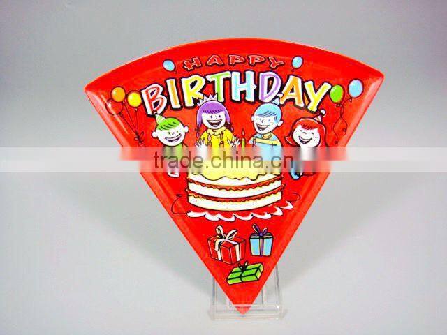 Watermelon Design Fruit Round Plate