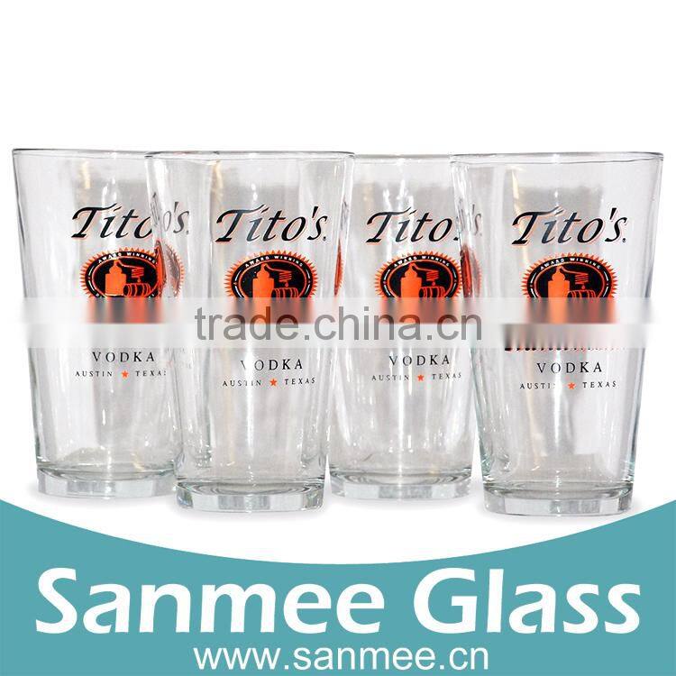 Personalized Customization Glass Gift Set Logo Design Glass Wholesale