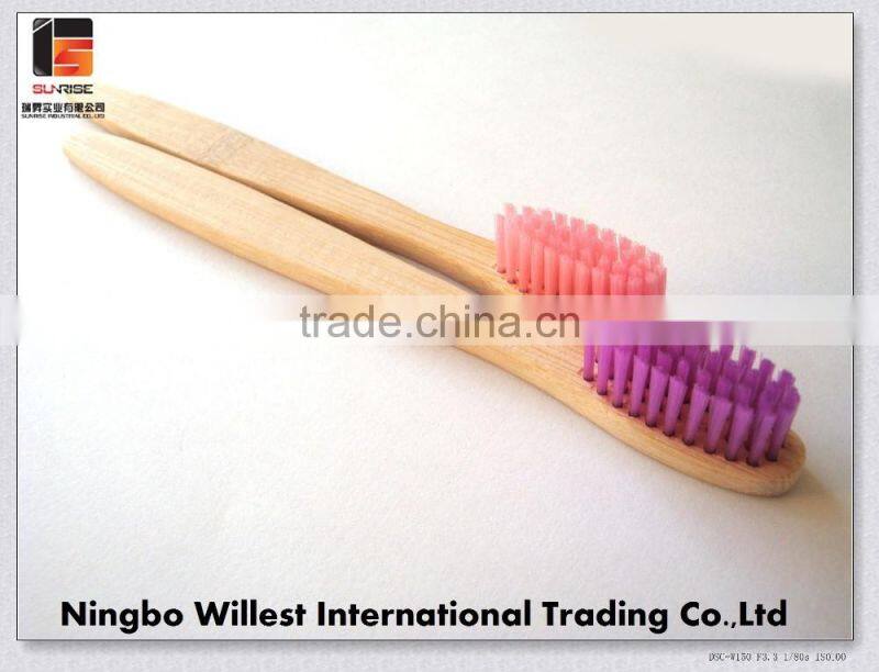 100% eco-friendly colorful toothbrush