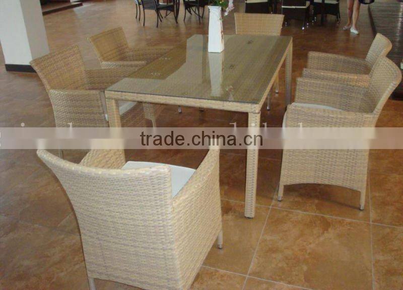 garden rattan table AK1117