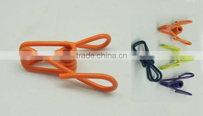 flair design metal wire pegs clothes clamp retaining spring clips