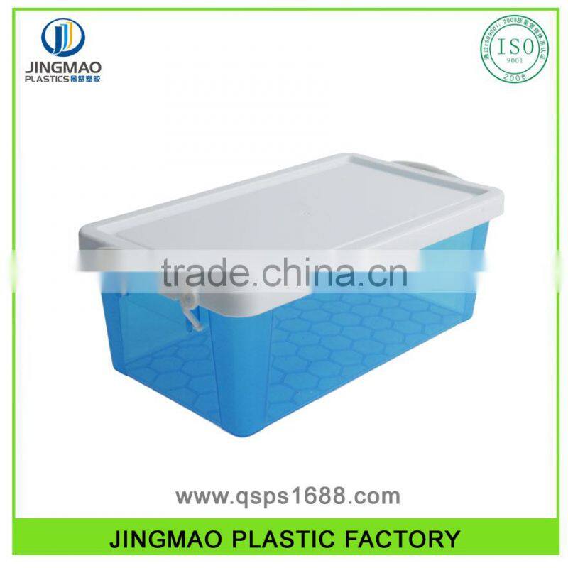 Pantone Color Stocked PP Plastic Box With Lock