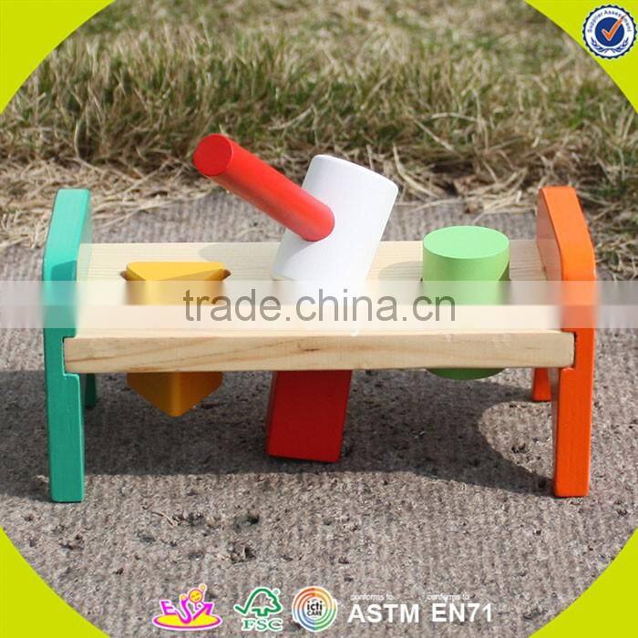wholesale colorful kids wooden blocks box toy creative wooden blocks box toy hot toddler wooden blocks box toy W11G003