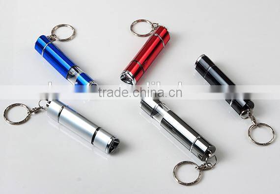 Promotional Mini size Aluminum alloy LED light torch , Outdoor camping flashlight