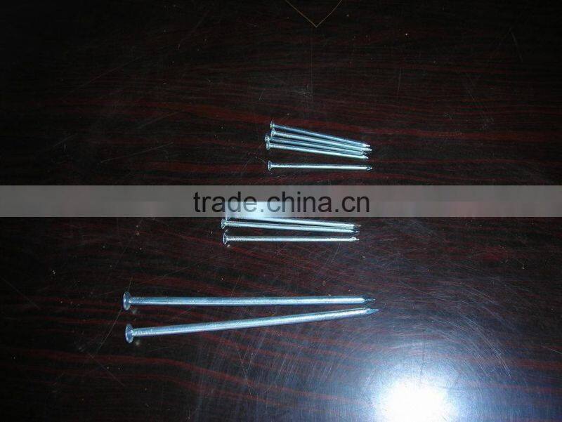 Polishing galvanized Common stainless iron round nail