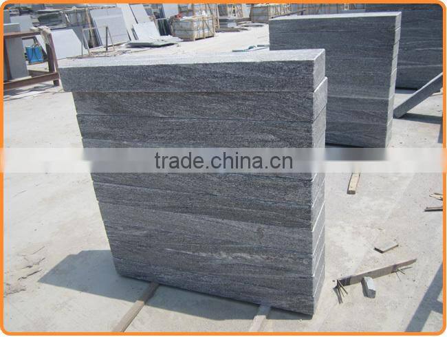 Exterior stone granite stair and step /outdoor stone steps risers granite stairs