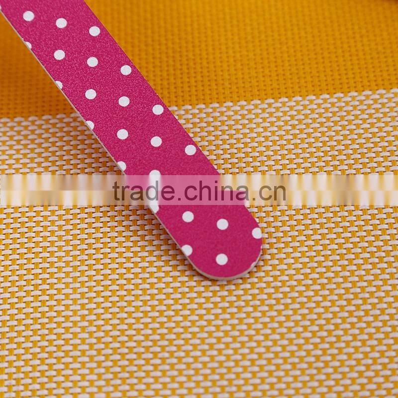 CHX01 OEM Disposalbe nail file buffer ,custom emery board ,Zabra Nail file