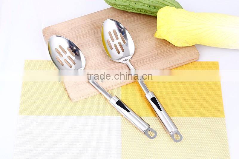 cooking tools stainless steel flexible turner long handle