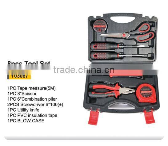 Y03066 9PCS home tool set