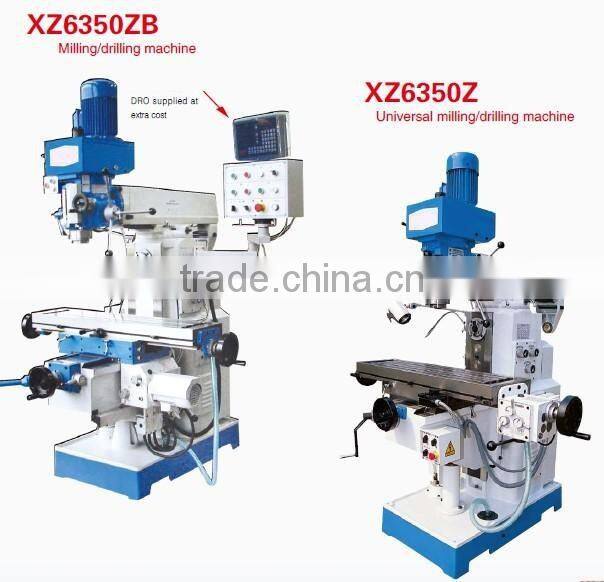Drilling and Milling machine, table 1120x260 1120X280mm, drilling dia 50mm, vertical milling dia 25mm