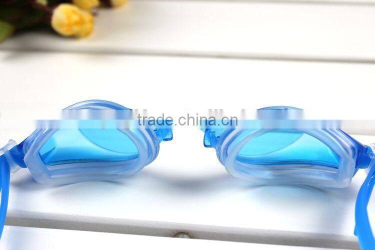 2016 Wholesale Silicone New Design Sports Anti Fog Swimming Googles