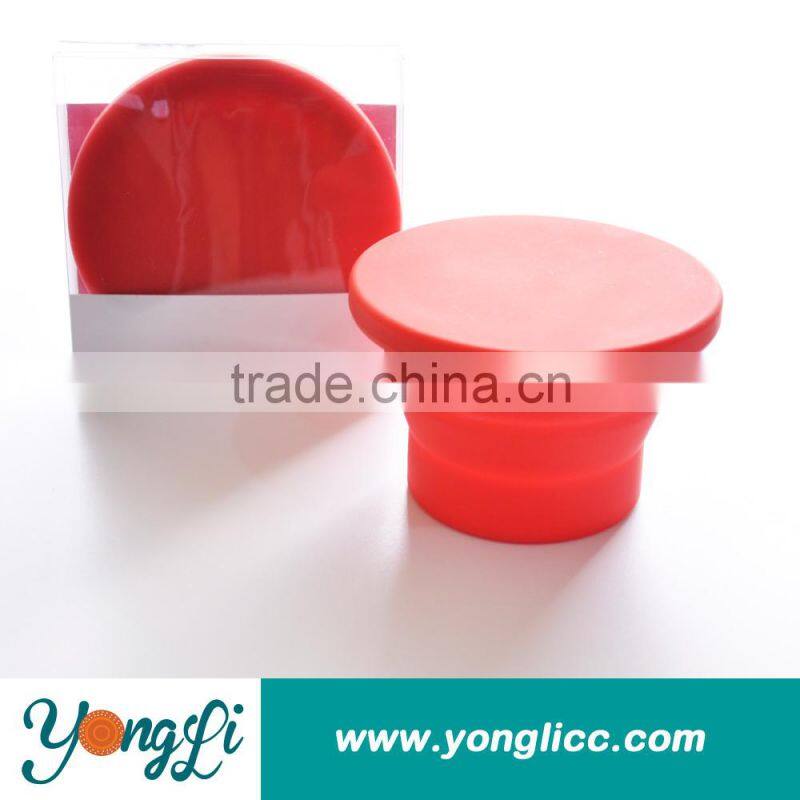 Flexible Silicone Baby Drinking Cup Water Foldable Cup