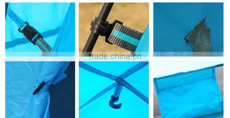 automatic style outdoor camping double layer 3-4 person family water proof tent