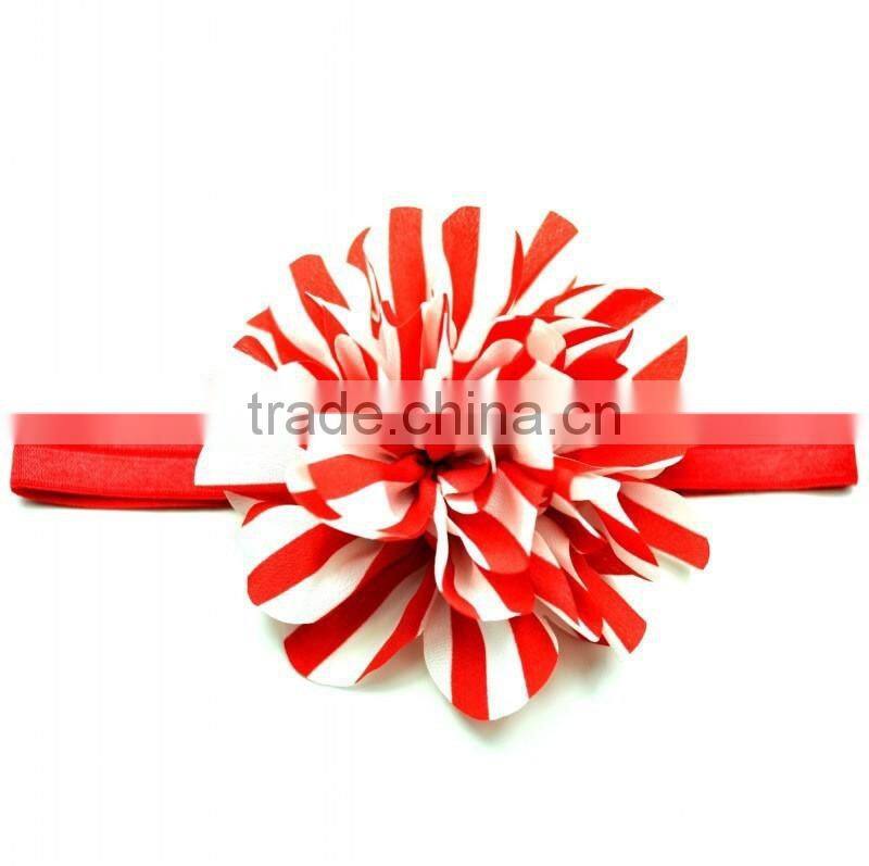 handmade fabric flower headband for kids hair accessories