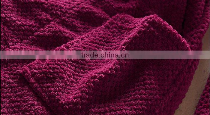 100% Polyester honeycomb Robe,honeycomb bathrobe,nightwear gown