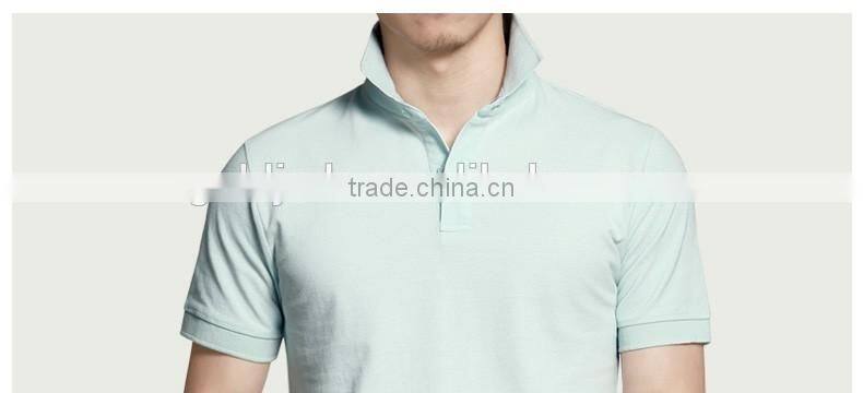 Custom 100% cotton promotional t-shirt blank polo t-shirt wholesale