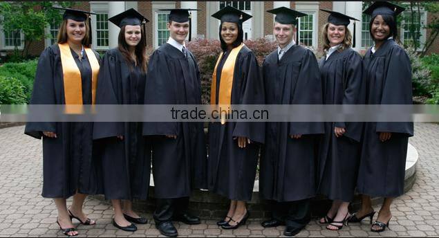 Adult Matte Graduation Gowns and Caps For School