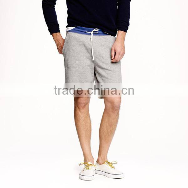 men's french terry sweat pants in grey