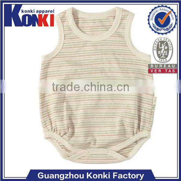 Custom wholesale baby clothes plain romper