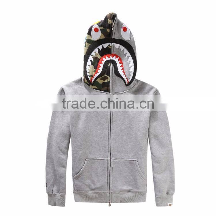 men pullover hoodie men fleece pullover hoody special cool printed track coat OEM