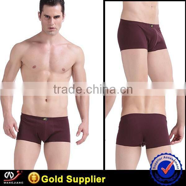 100% cotton box package boxer man Underwear adult mens underwear