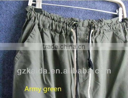 Casual Cotton and linen pants for man