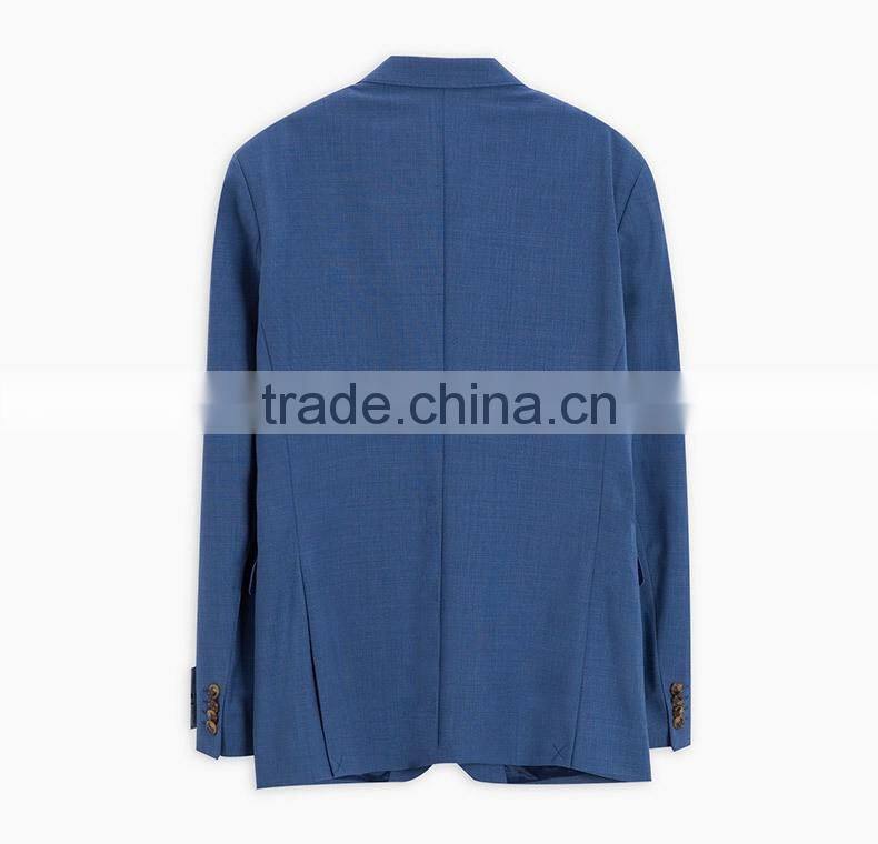 Casual Men'S Two Button Single Vent Fashion Suit Jacket Blazer For Sale
