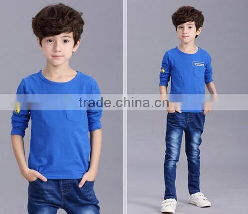 new style new design good quality China alibaba print long sleeve t-shirt for kids