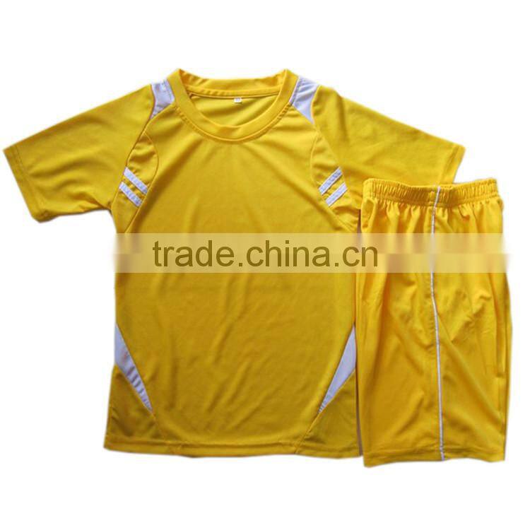 factory manufacture cheap kids soccer jersey