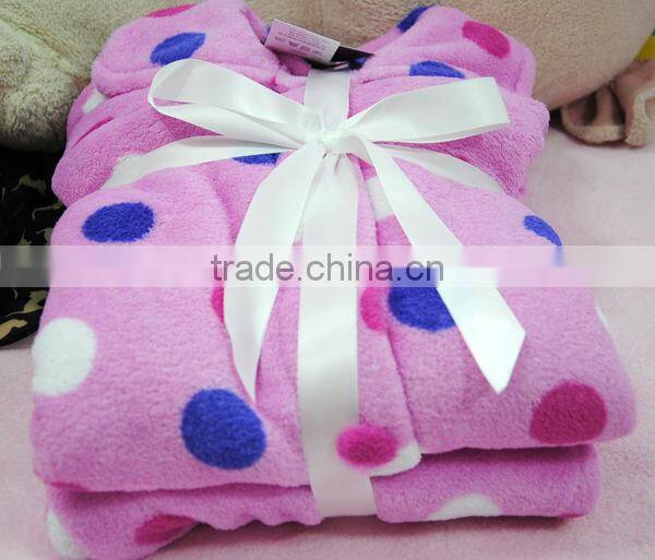 girls' 100% polyester coral fleece pajama