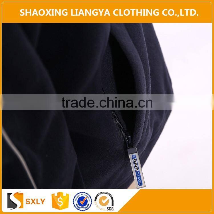 Wholesale Adult Fleece Casual Jackets With Conjoined Cap