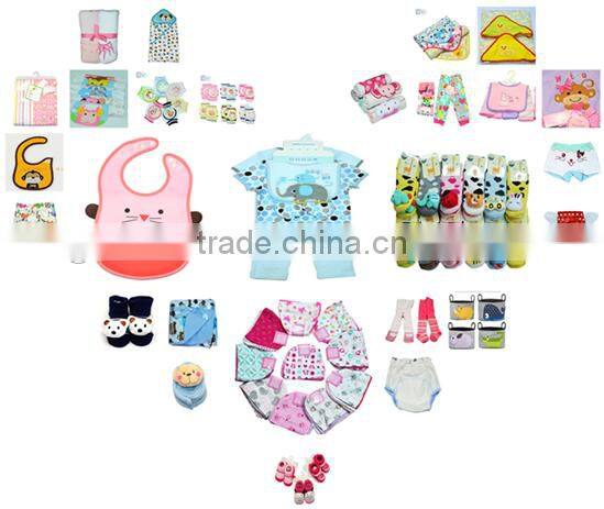 Adorable newborn baby hat+socks set