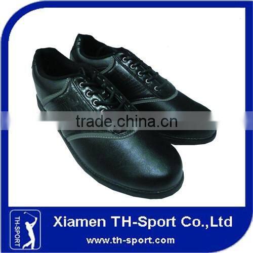 Factory Black golf man shoes in best price